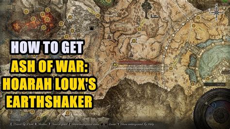 hoarah loux earthshaker|Hoarah Louxs Earthshaker Ash of War Location and Effect